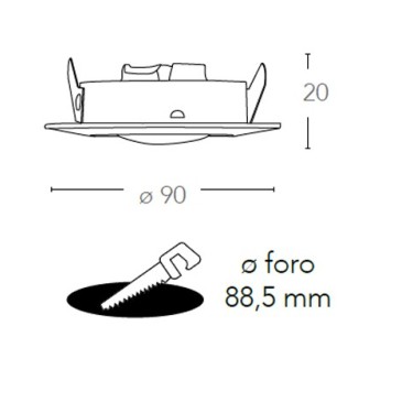 Faretto a Incasso LED...