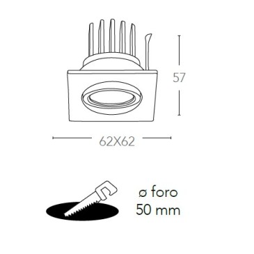Faretto da Incasso LED da...