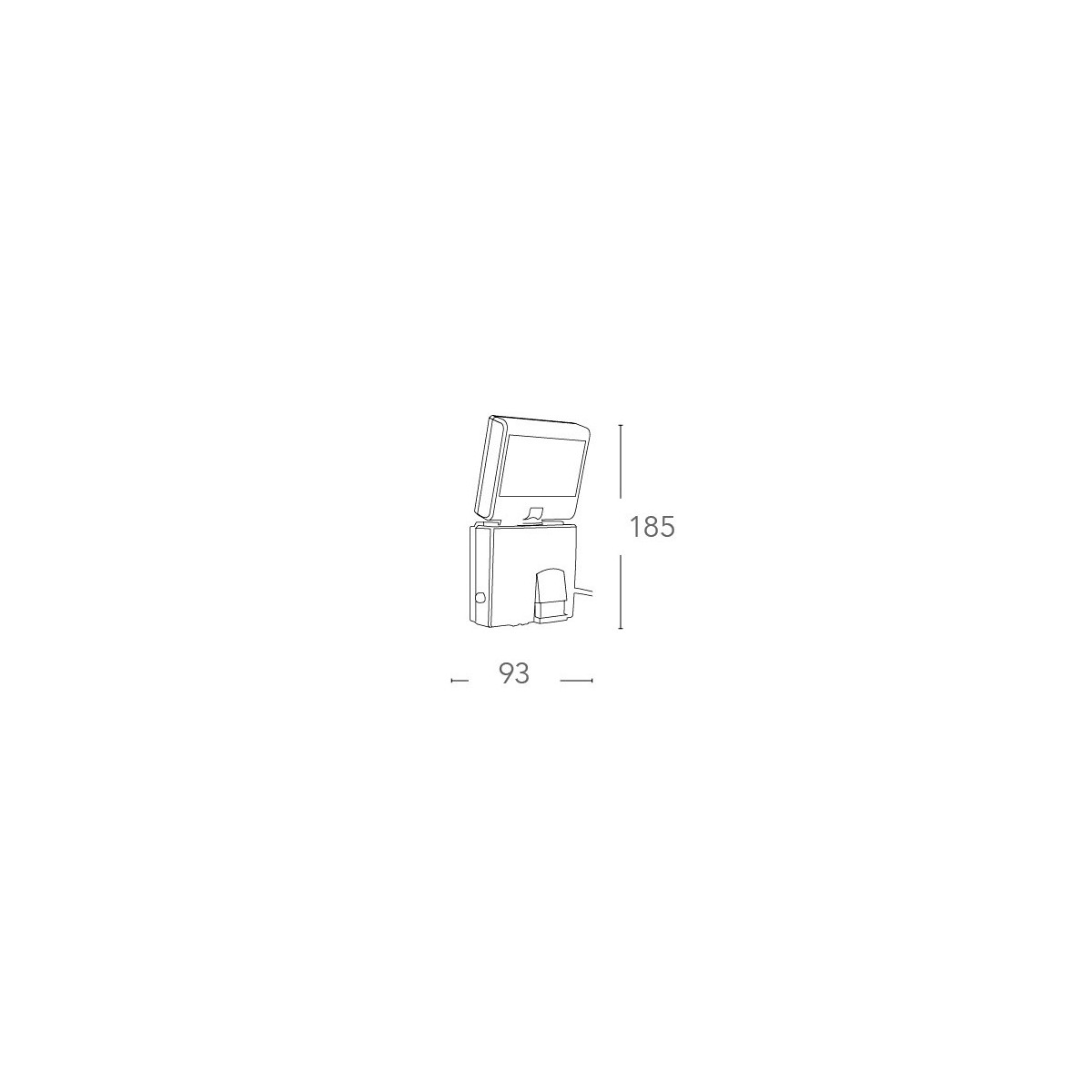 Proiettore LED Esterno con Sensore Impermeabile |...