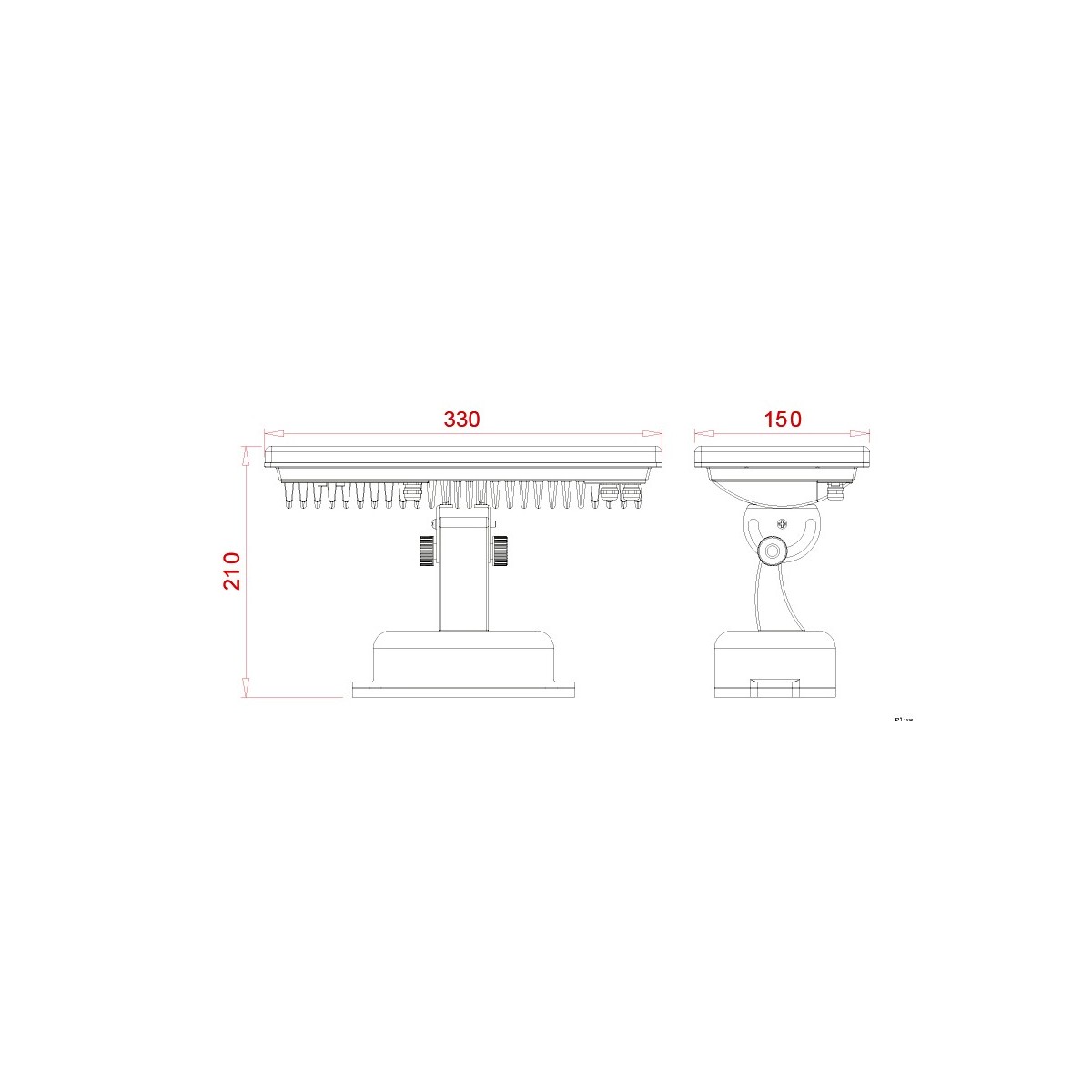 Proiettore da Esterno LED RGB 36W | Mondialshop