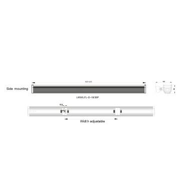 Projecteur extérieur LED RGB 72 W | Mondialshop