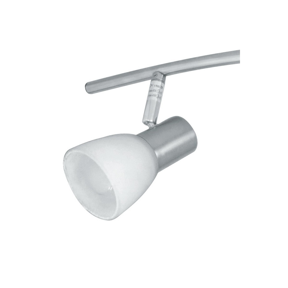 SPOT-MITO-S4 - Plafoniera elegante di colore nickel a...