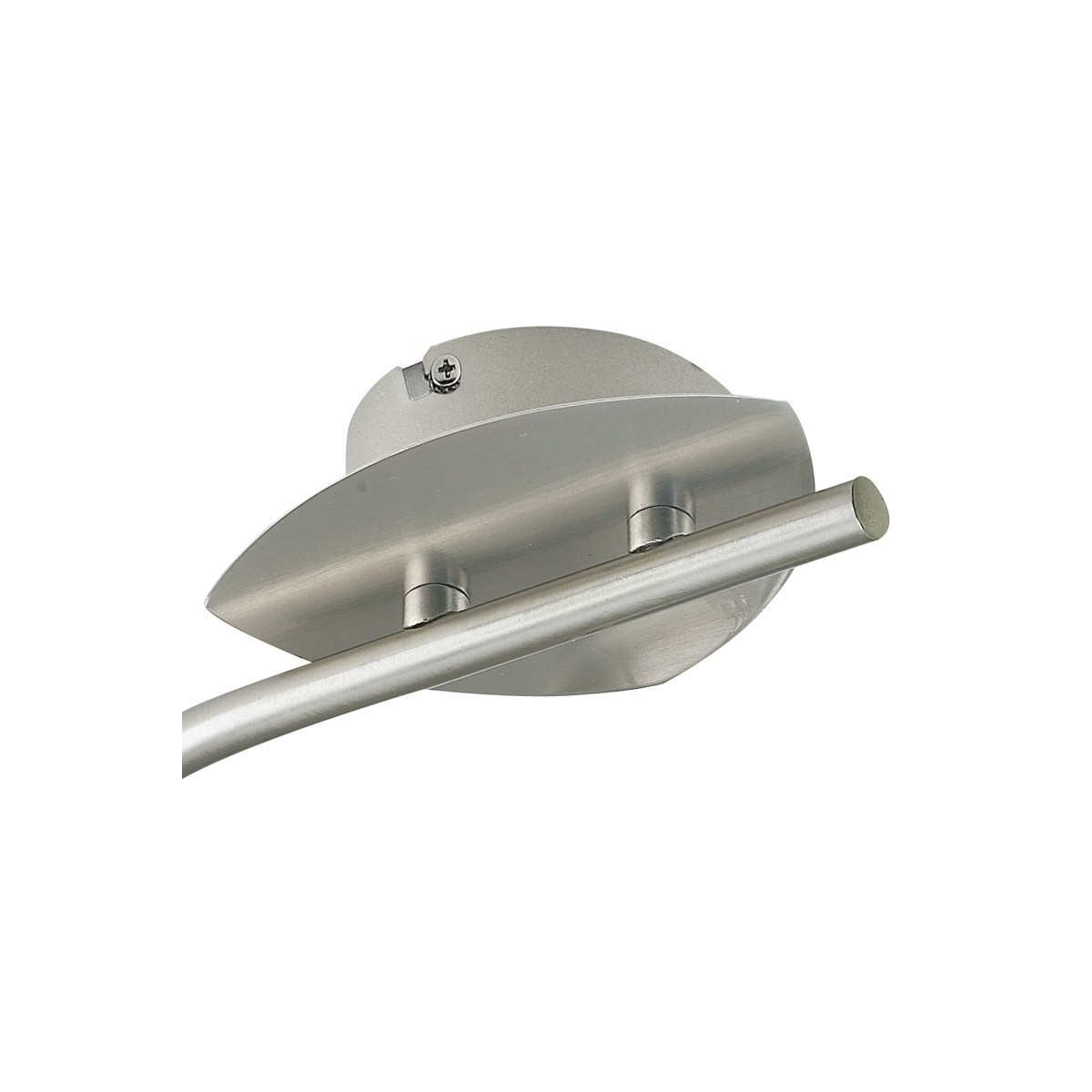SPOT-SUNNY-S3 - Plafoniera di colore nickel dalla forma...