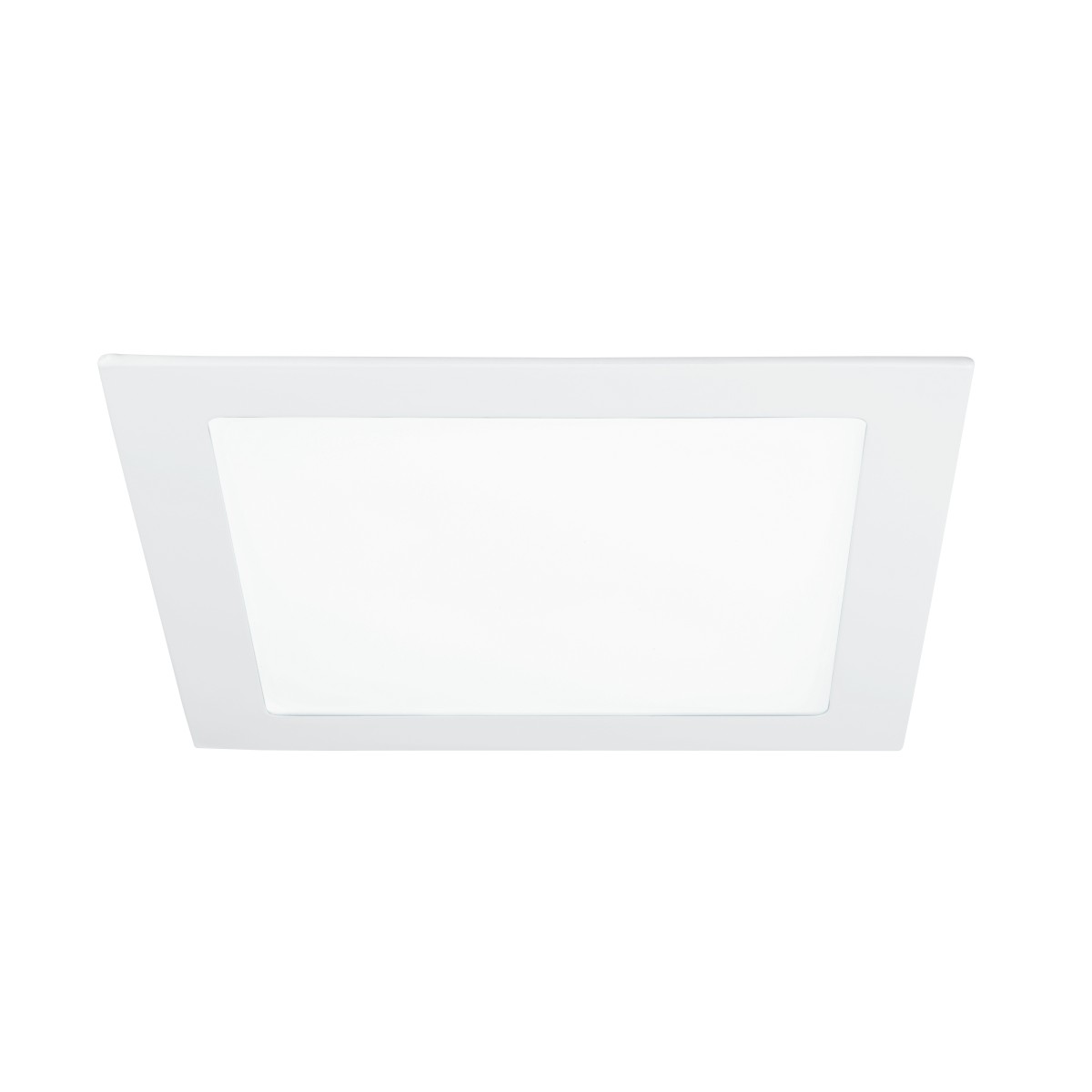 INC-FLAP / 18W - Spot encastré carré en aluminium blanc...
