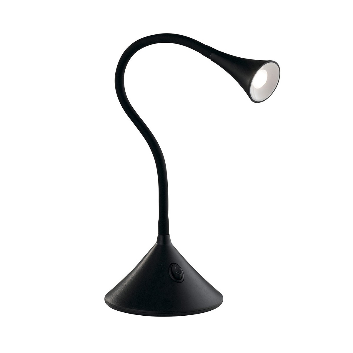 LEDT-NEWTON-BLACK - Lampada da Lettura Applique Metallo...
