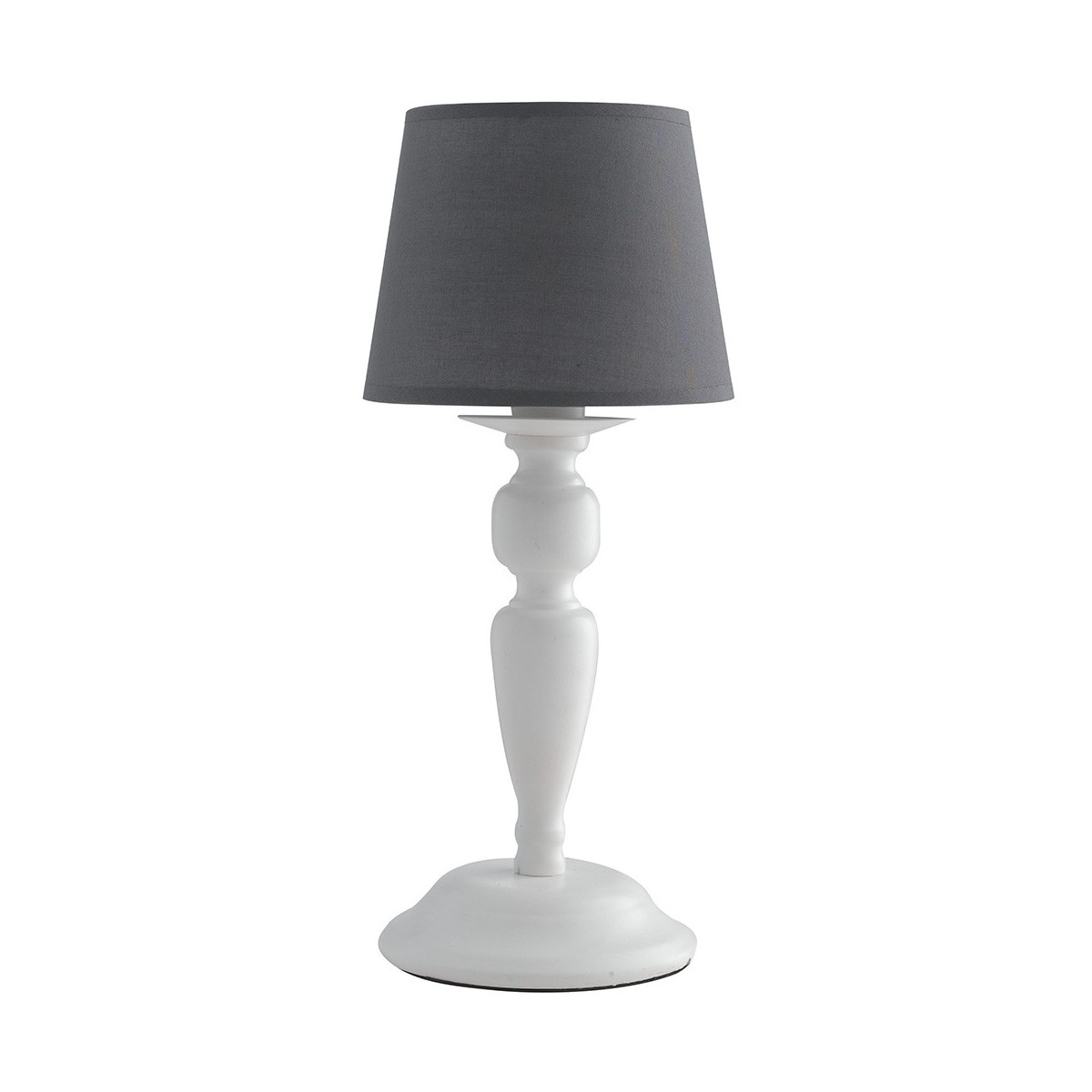 I-FAVOLA / L1 - Élégante Lampe de Table en Métal Blanc...