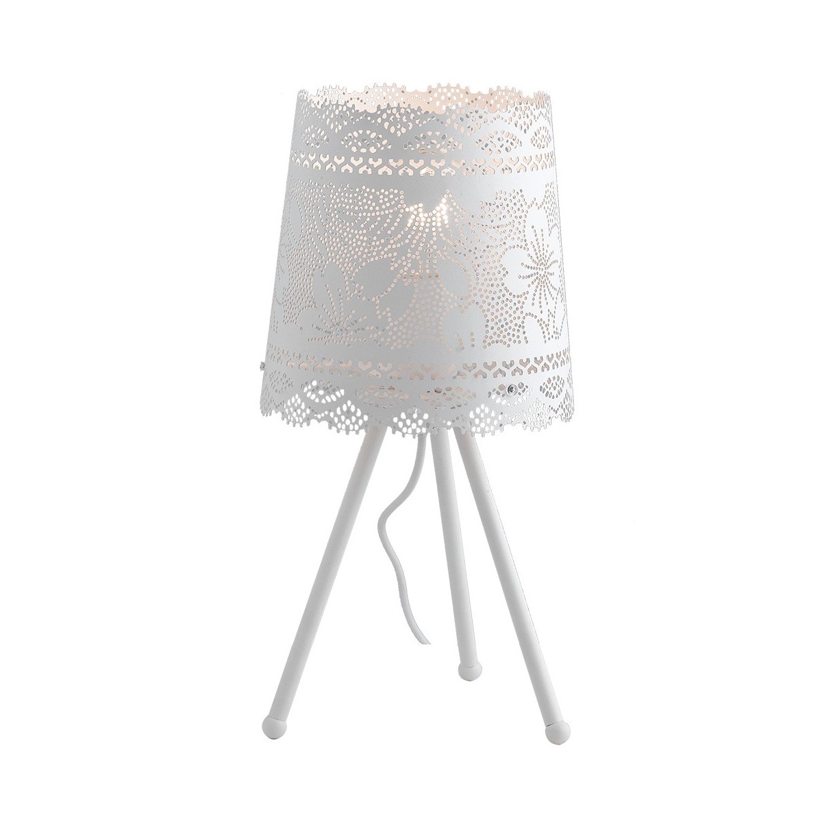 I-CLUNY-L20 - Lampe trépied Abat jour Abat jour Moderne...