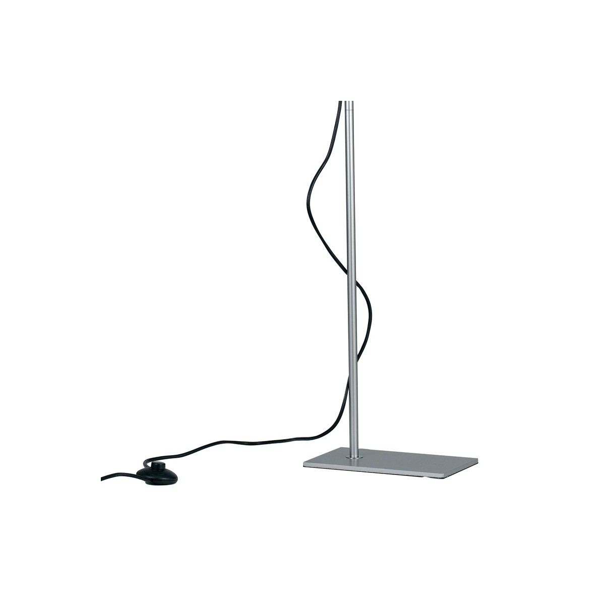 Base Piantana Book con Struttura in Alluminio Grigio e...