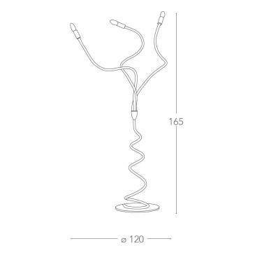 Lampadaire moderne et...