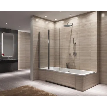Baignoire Dessus Cristal 5 mm 80cm avec deux verres de 35