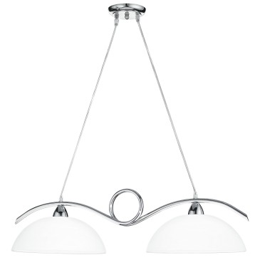 Lustre moderne en chrome ou...