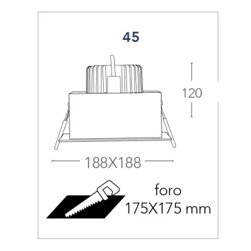 Faretto da Incasso LED...