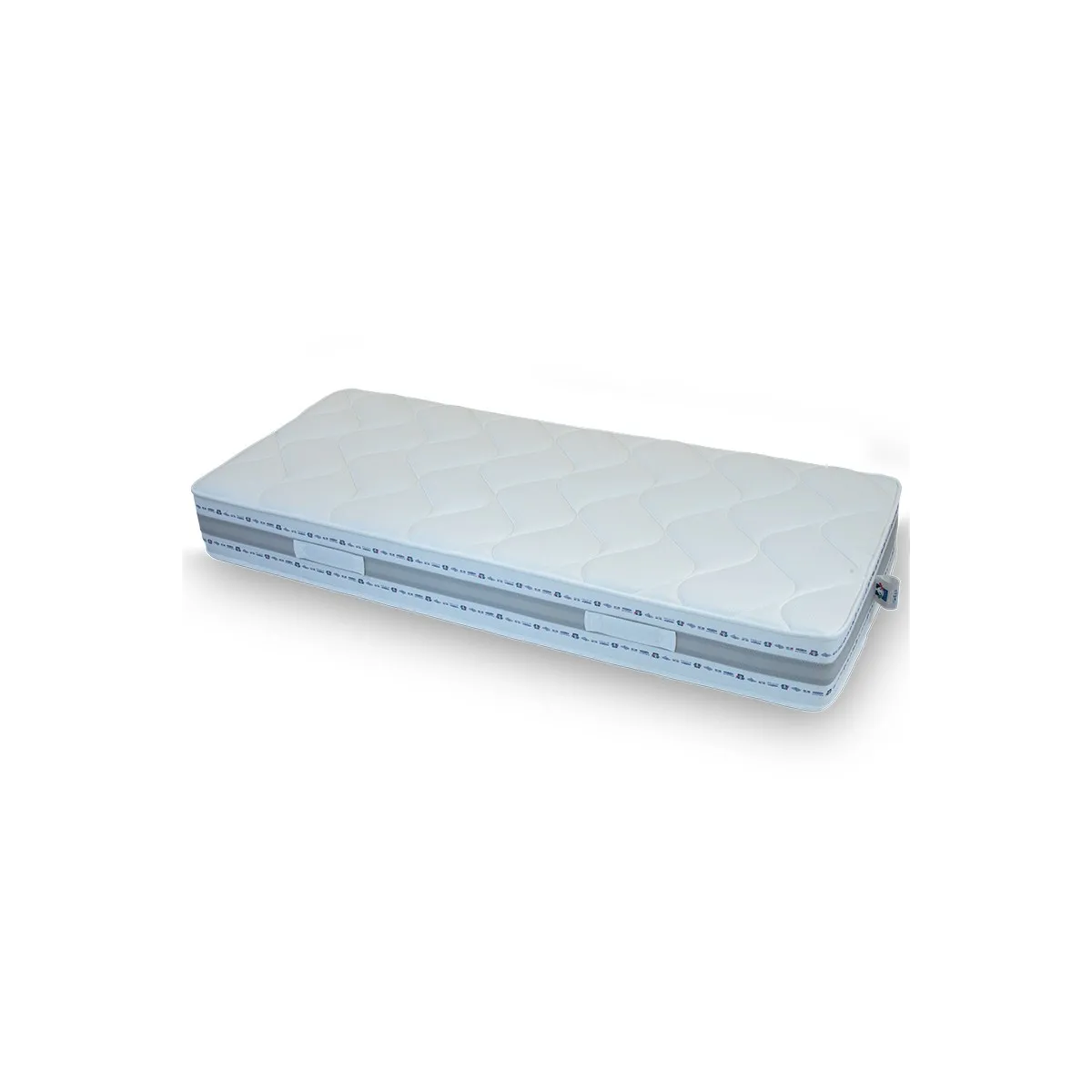 Matelas Alba 80x190 en caoutchouc et mémoire 22cm de hauteur