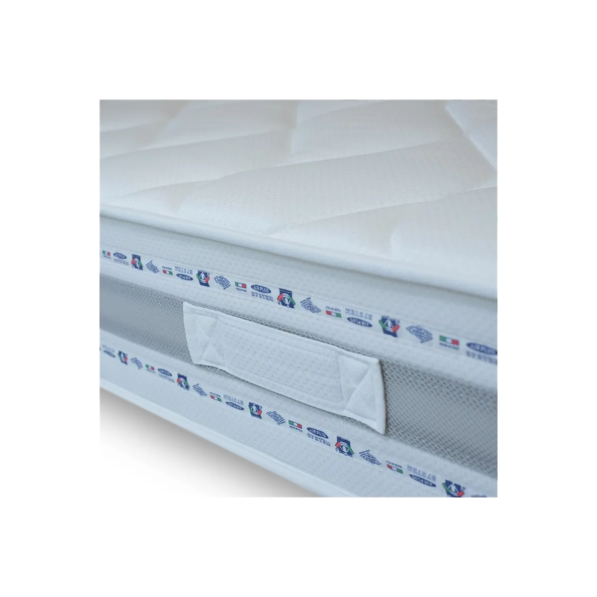 Matelas Alba 80x190 en caoutchouc et mémoire 22cm de hauteur