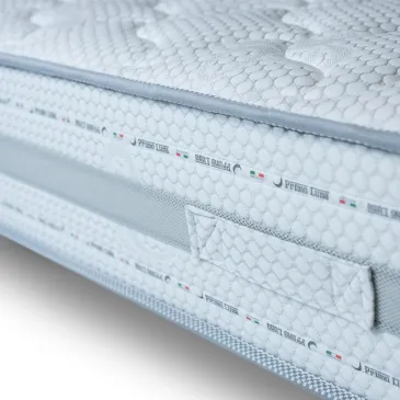 Materasso Ibrido 80x190 a molle indipendenti e memory alto 26cm