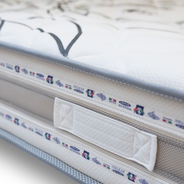 Matelas Energy 160x190 en caoutchouc et mémoire 22cm de hauteur
