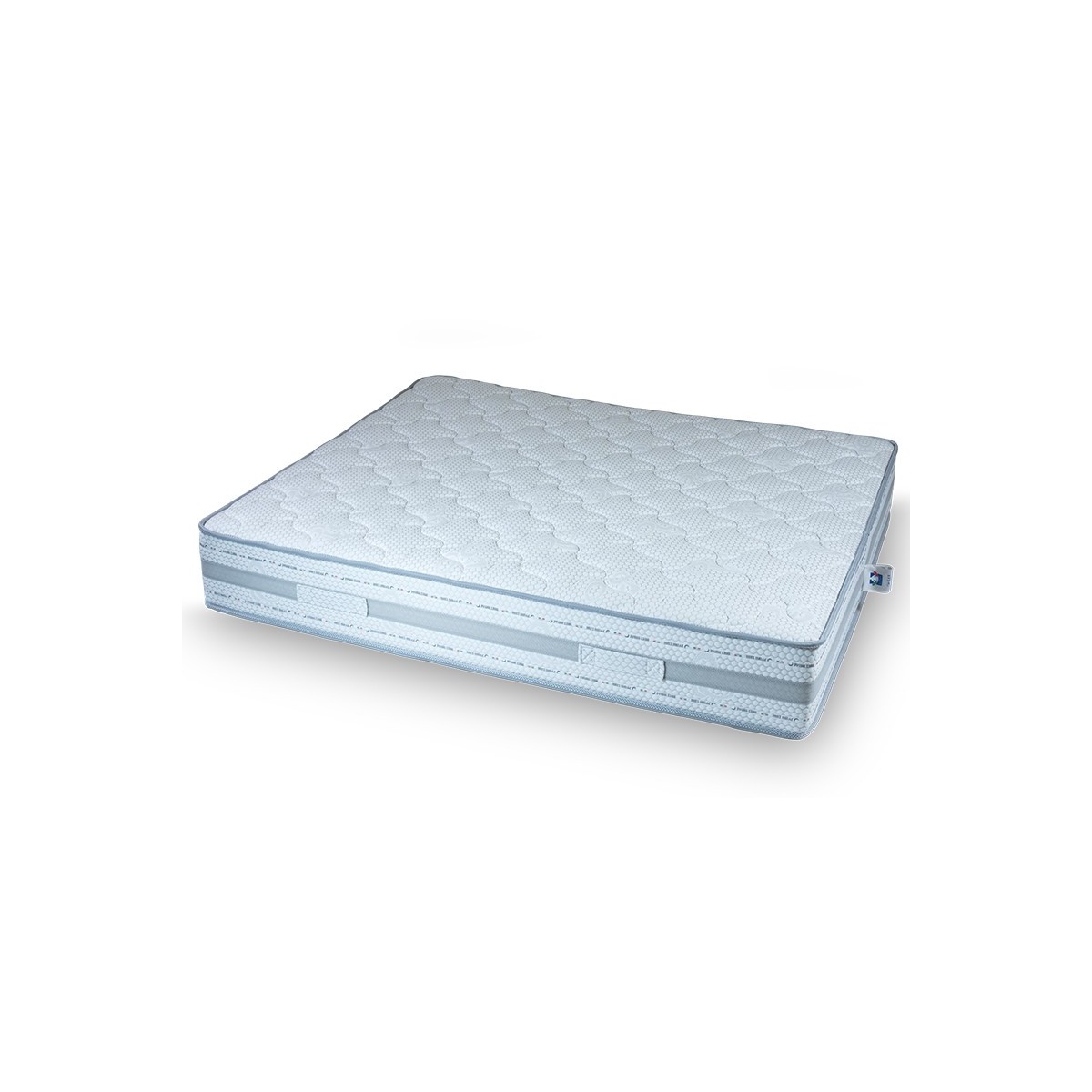 Matelas hybride 160x190 avec ressorts indépendants et...