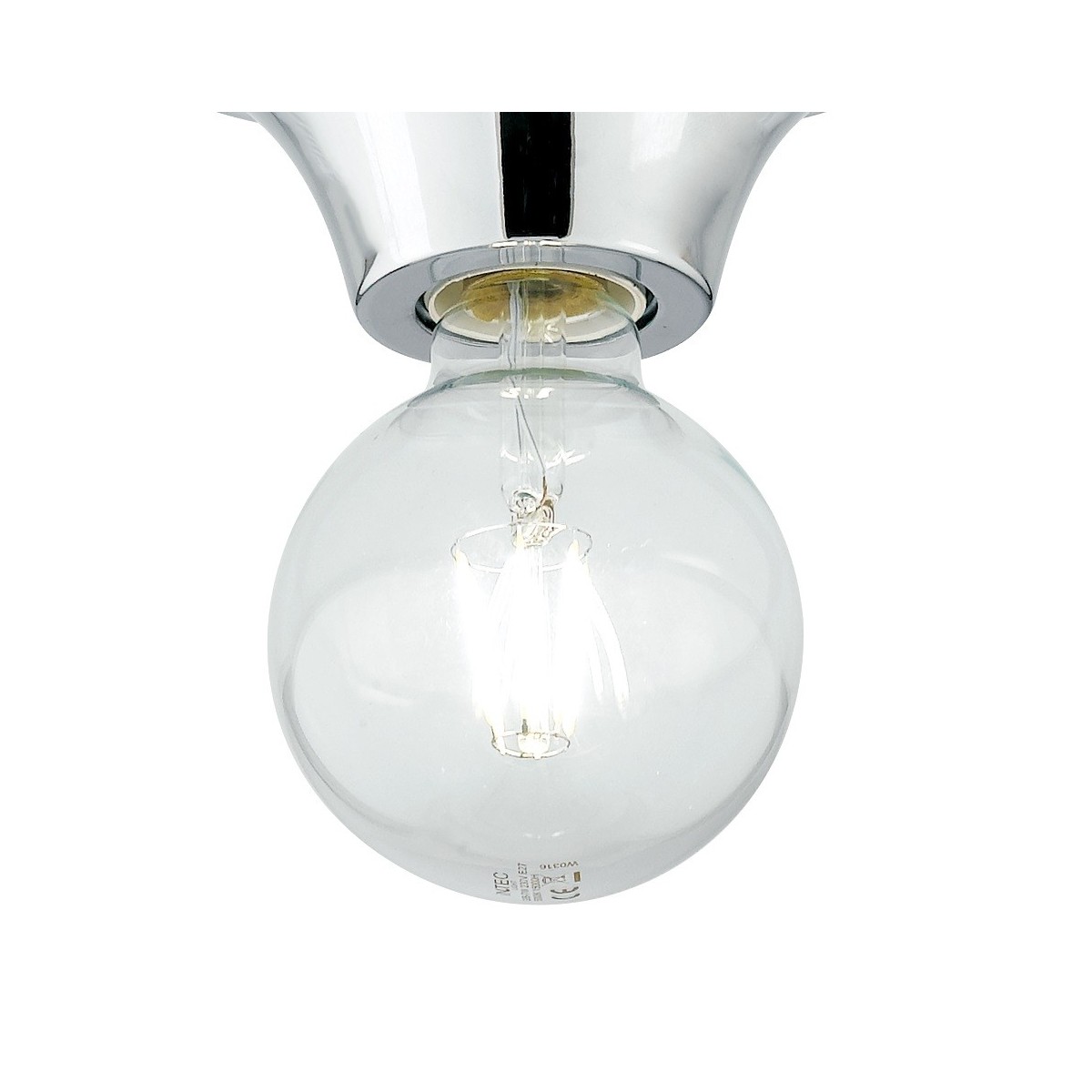 Plafoniera a soffitto per interno 60W E27 diametro 18cm...