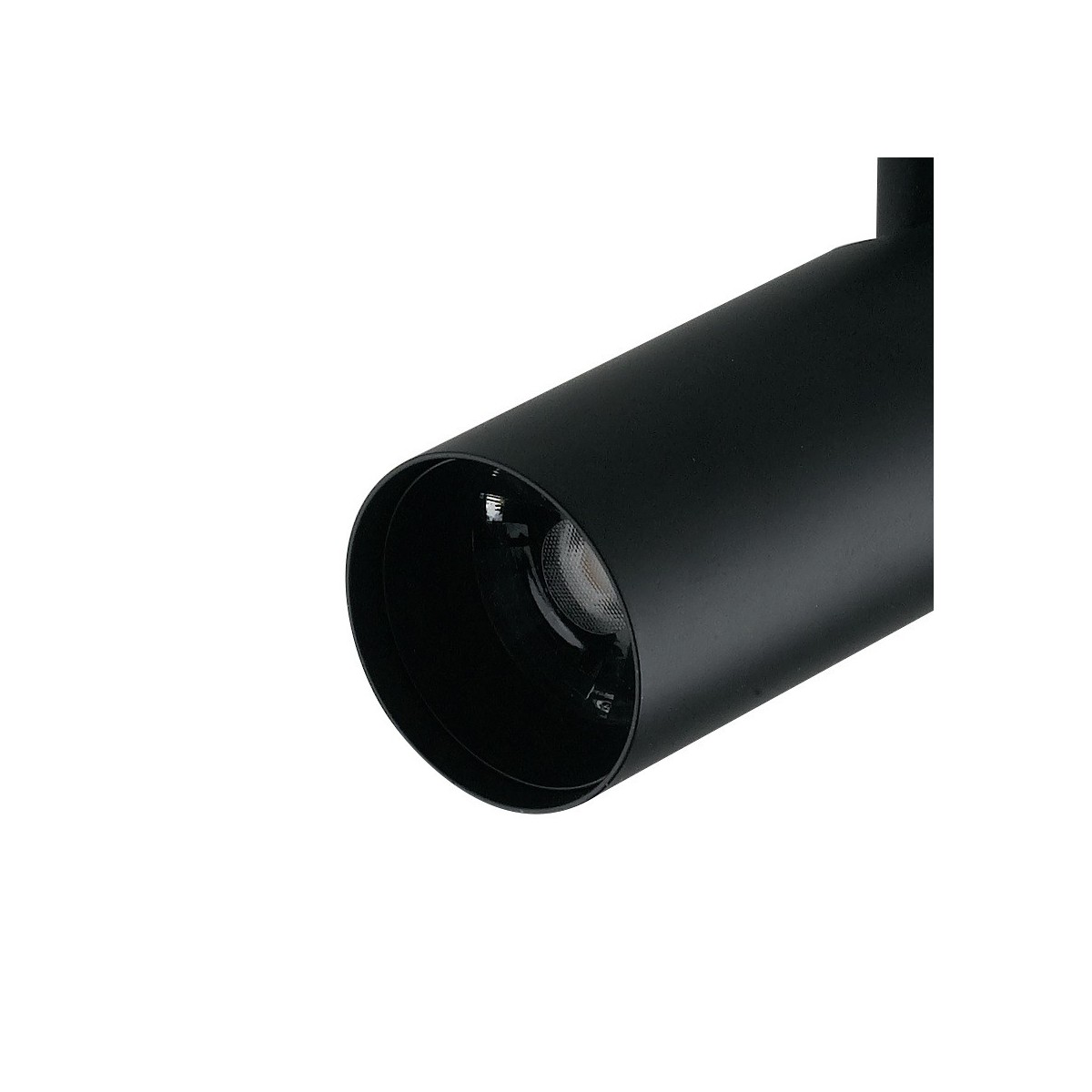 Verstellbarer LED-Deckenstrahler aus schwarzem Aluminium,...