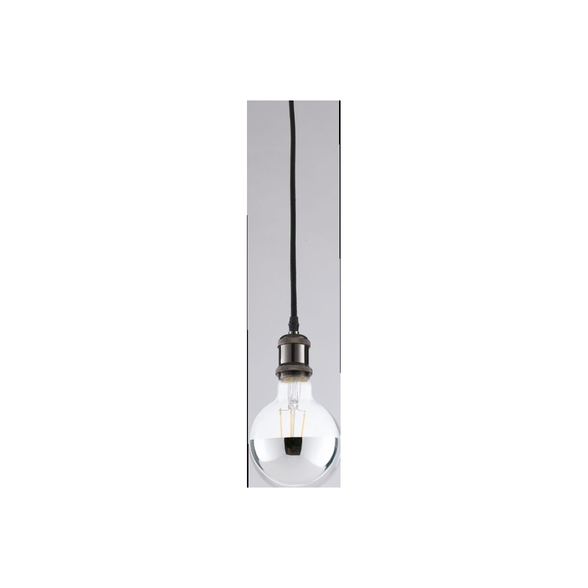 CLOCK Deckenleuchteraufhängung mit Dreiphasenadapter aus...