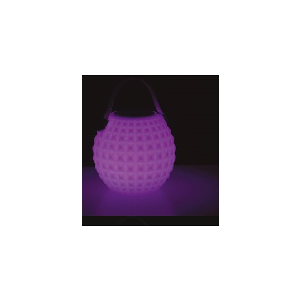 I-GECO-DJ-L25 Lampada portatile GECO bianca a LED RGB con...