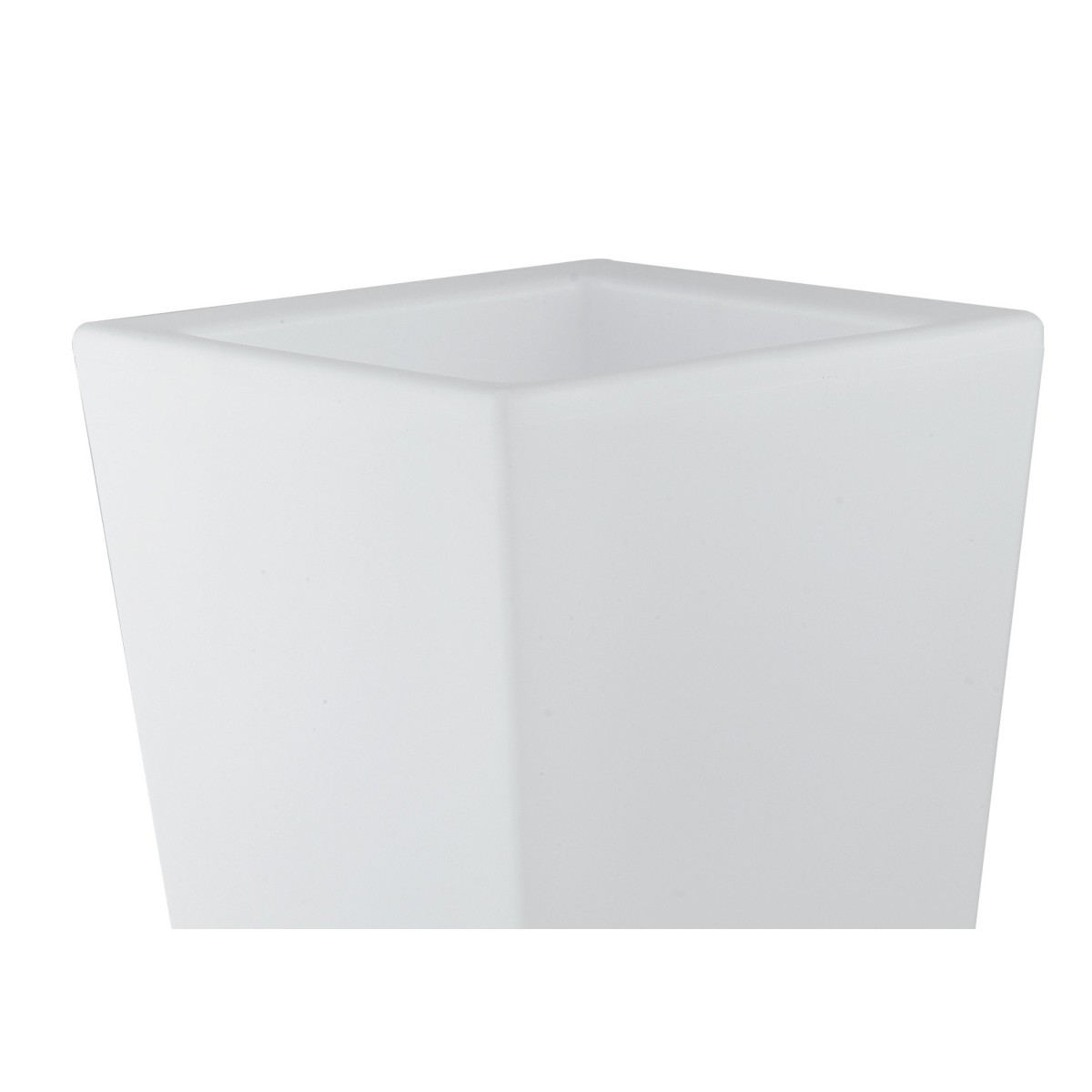 I-GECO-VASO-Q-L Lampada vaso da giardino GECO bianco a...