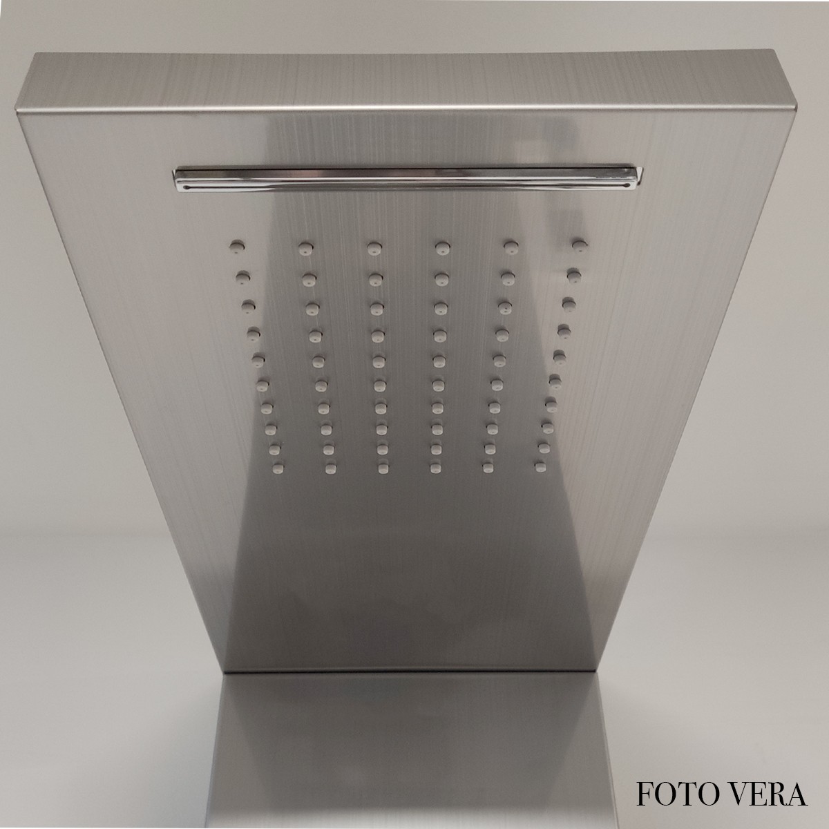Colonna Idromassaggio Inox Spazzolato Termostatica |...