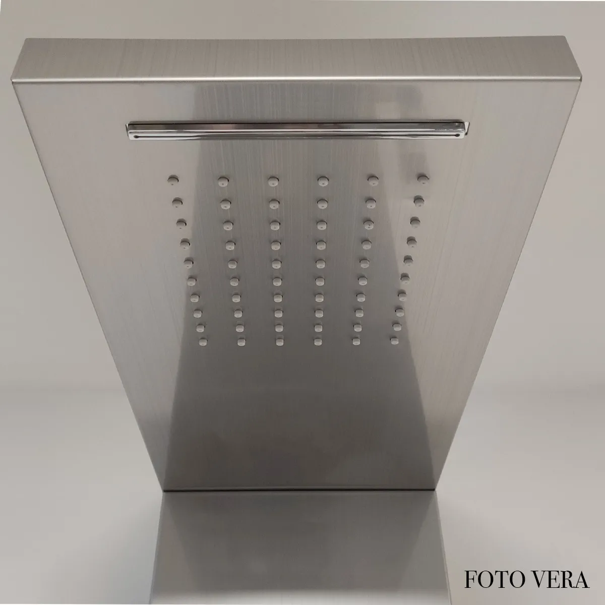 Colonna Idromassaggio Inox Spazzolato Termostatica |...