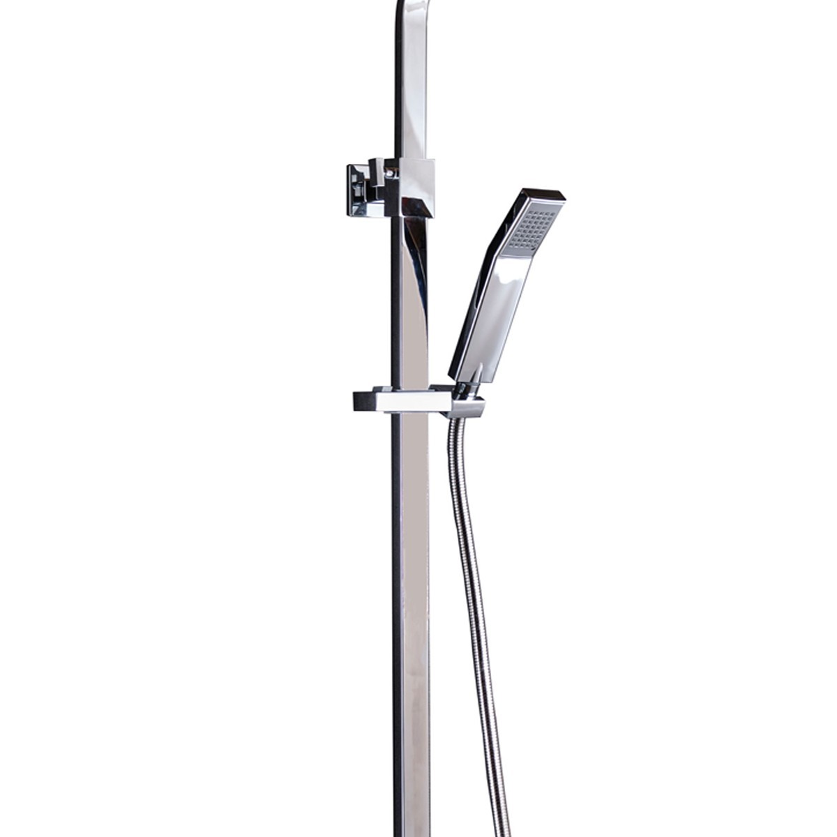 Colonne de douche design carré avec mitigeur thermostatique