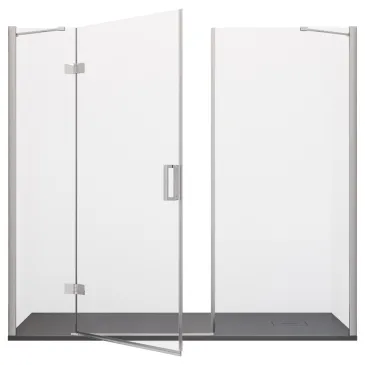 Niche - Porte de douche Grandes dimensions jusqu'à 230 Crystal 8mm h195 Magnifica